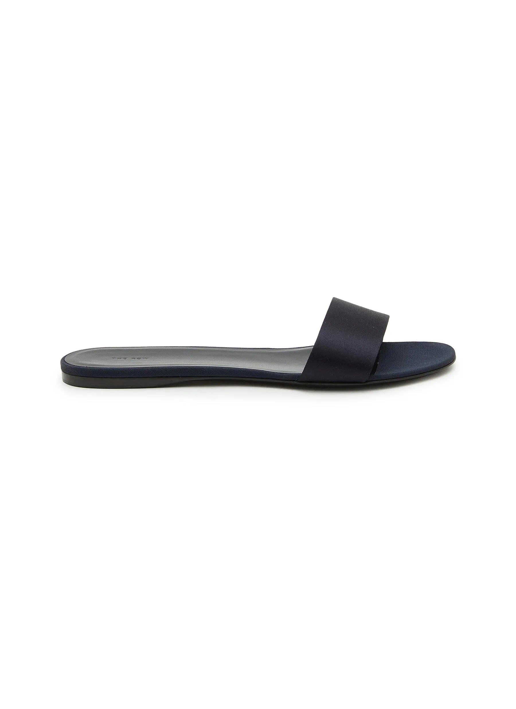 -----------THE ROW ---- ------------ ----Satin Flat Slides --