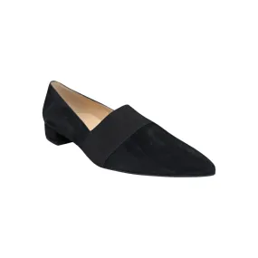 172042 Black Suede Flat