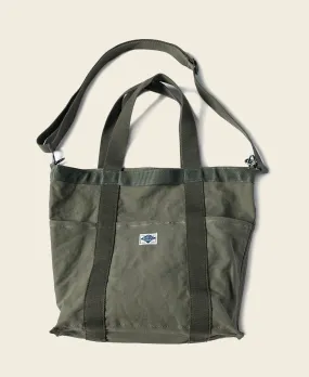 18 oz Canvas Tote Bag - Olive