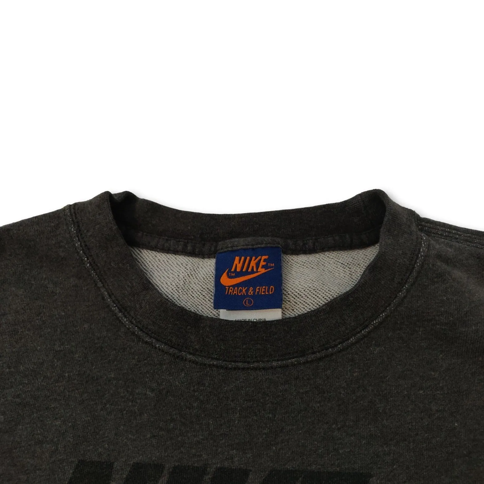 2000s gray Nike International sweatshirt