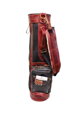 Premium Leather Sunday Golf Bag