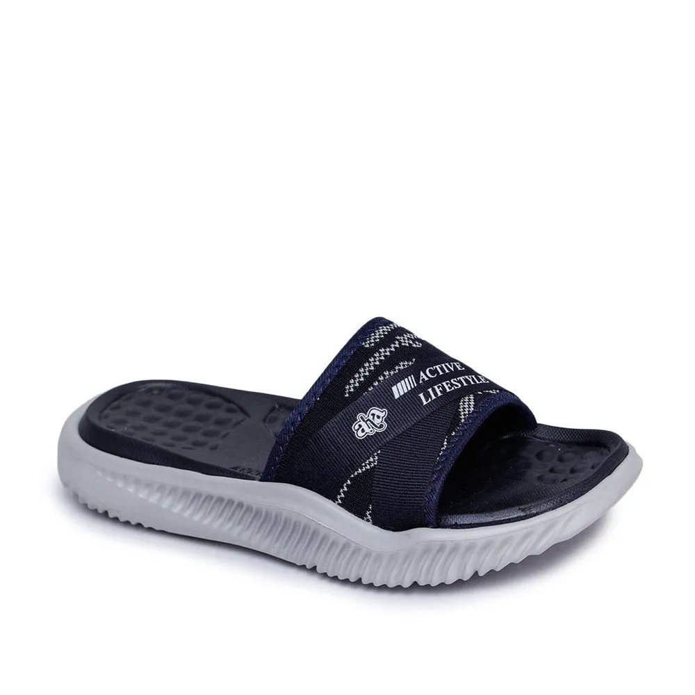 A-HA By Liberty Blue Slides For Men STAMINA-11