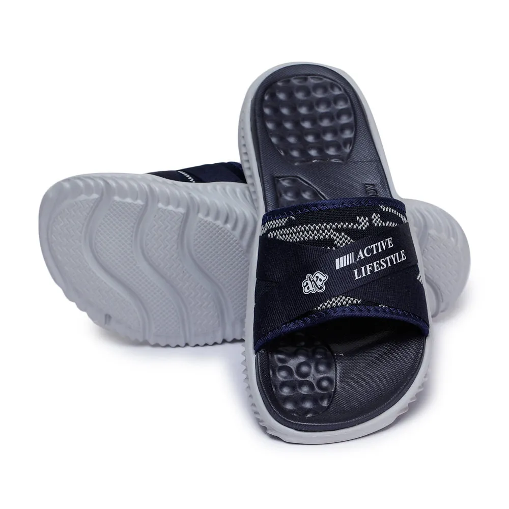 A-HA By Liberty Blue Slides For Men STAMINA-11