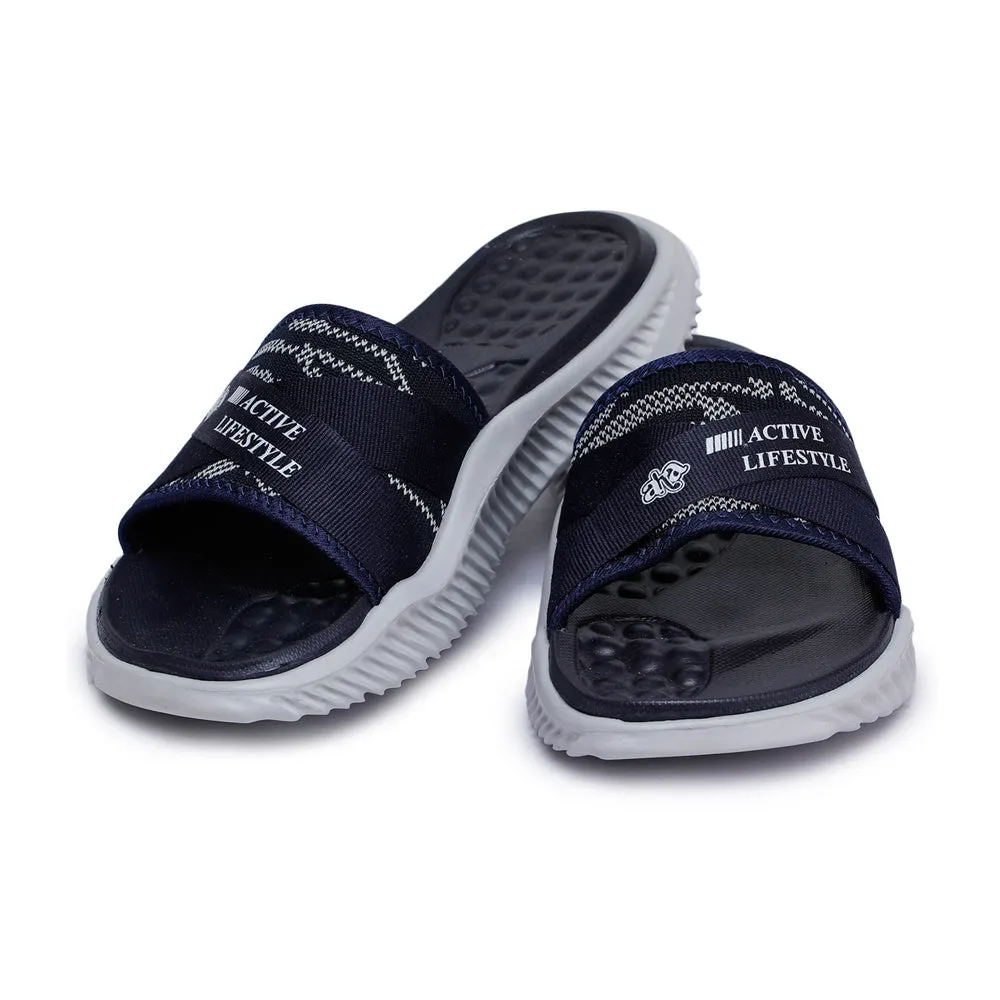 A-HA By Liberty Blue Slides For Men STAMINA-11