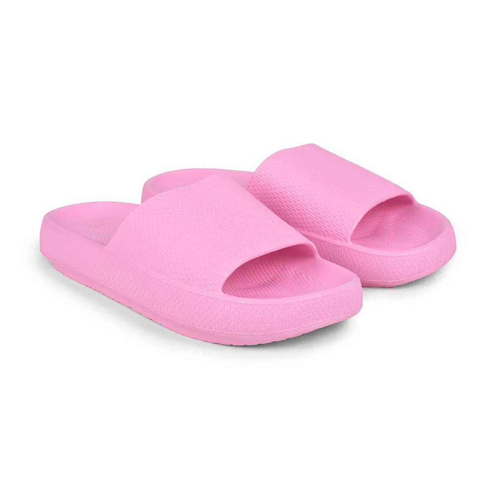 A-HA By Liberty Pink Slides For Women COMFYWALK1