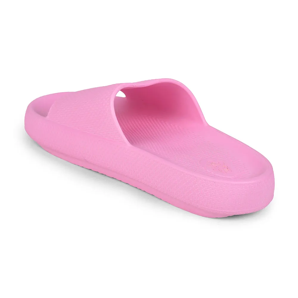 A-HA By Liberty Pink Slides For Women COMFYWALK1