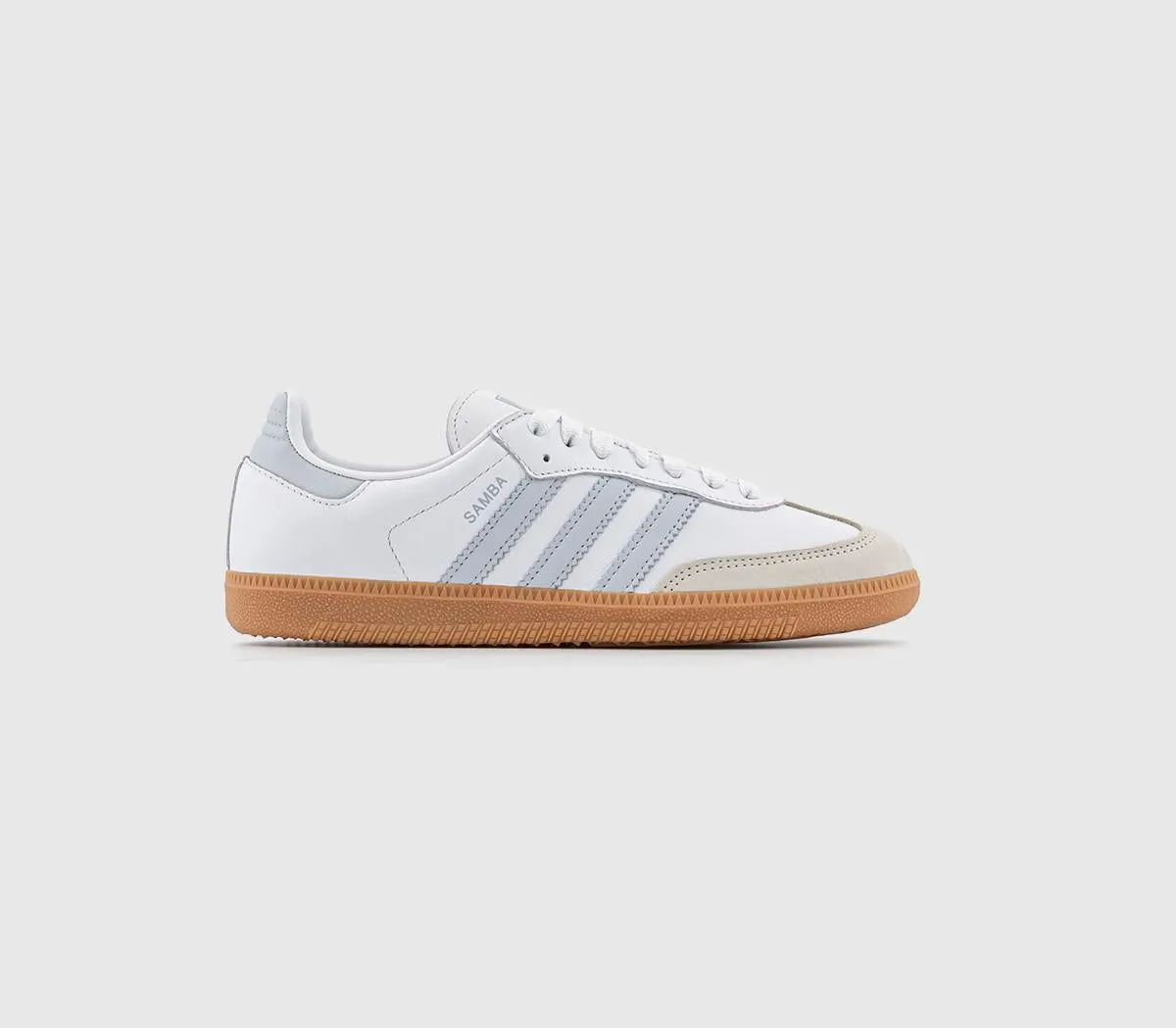 adidas Samba OG Shoes White Halo Blue Offwhite