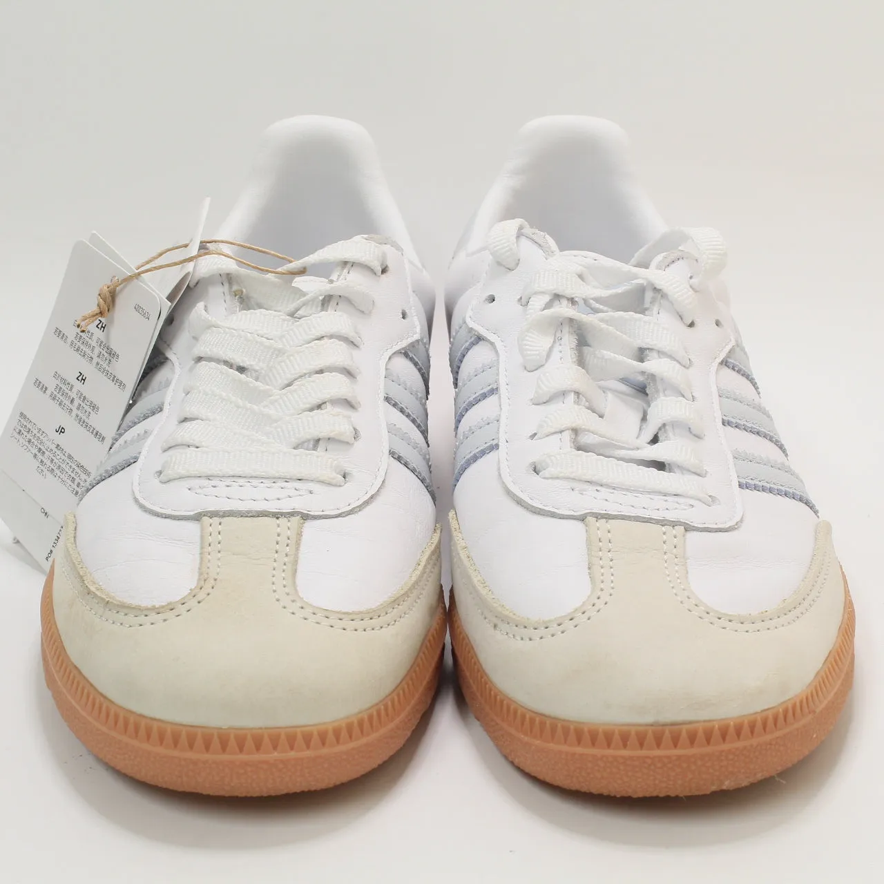 adidas Samba OG Shoes White Halo Blue Offwhite