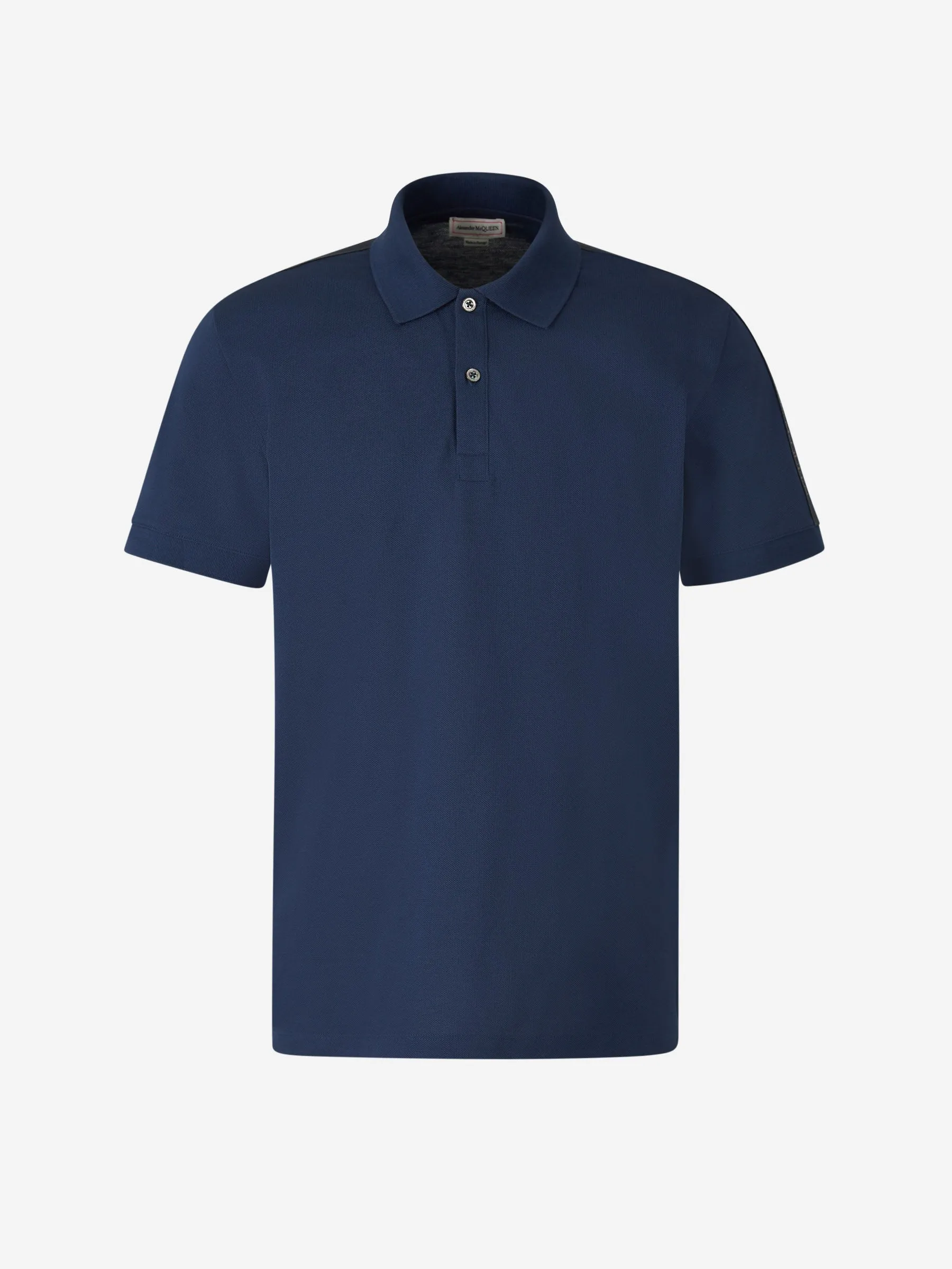 Alexander McQueen Cotton Piqué Polo 