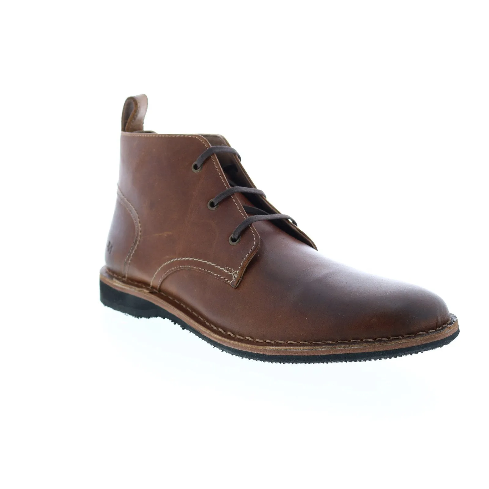 Andrew Marc Men's Brown Leather Chukka Boots - AMDORCKL-2205