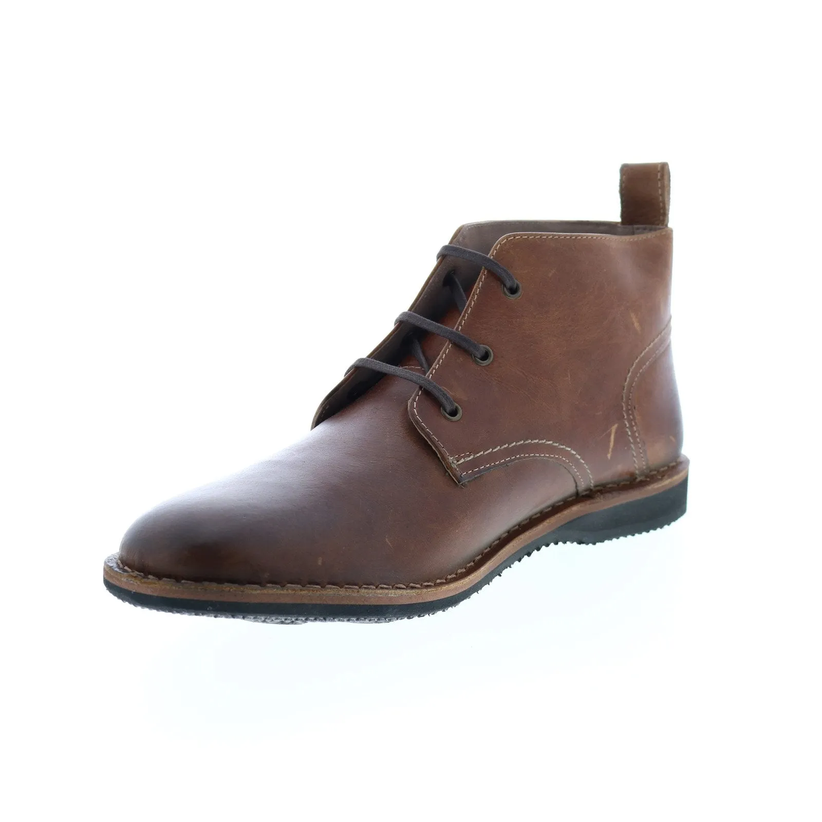 Andrew Marc Men's Brown Leather Chukka Boots - AMDORCKL-2205