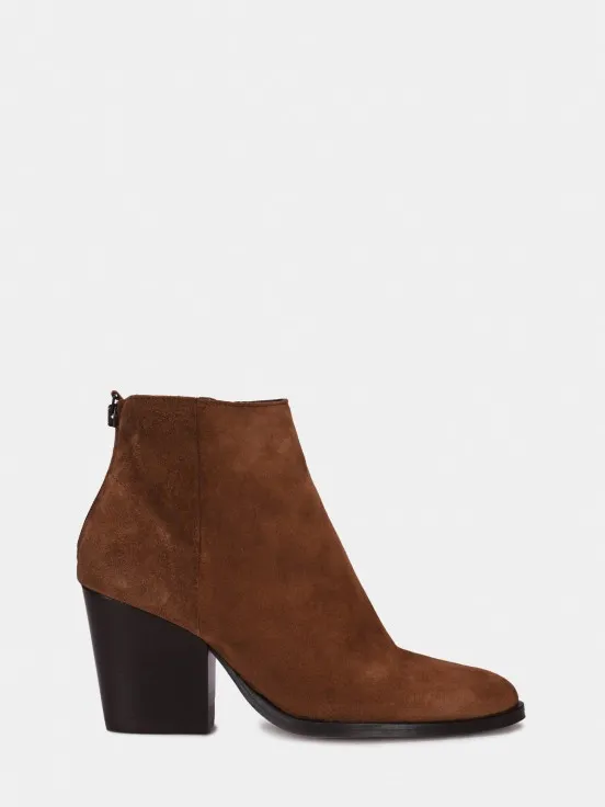 Heeled ankle boots