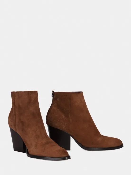 Heeled ankle boots