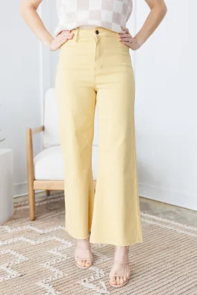 Annie High Rise Wide Leg Jeans in 10 Color Options