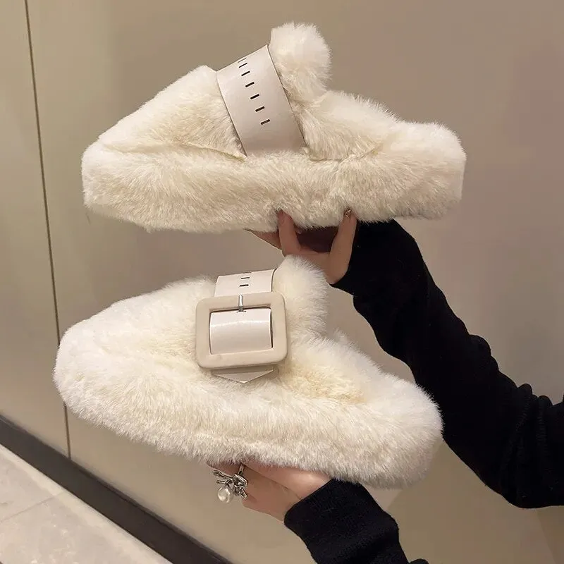 Anny Fuzzy Slippers