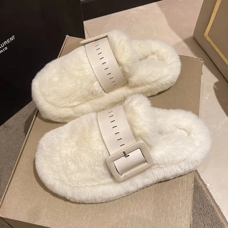 Anny Fuzzy Slippers