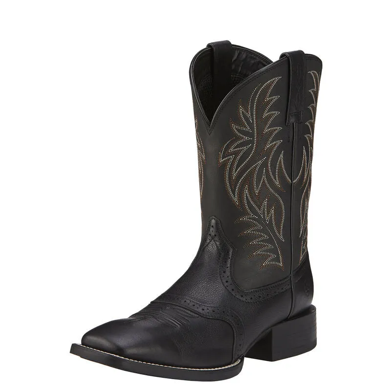 Ariat Wide Square Toe Sport Western Boots