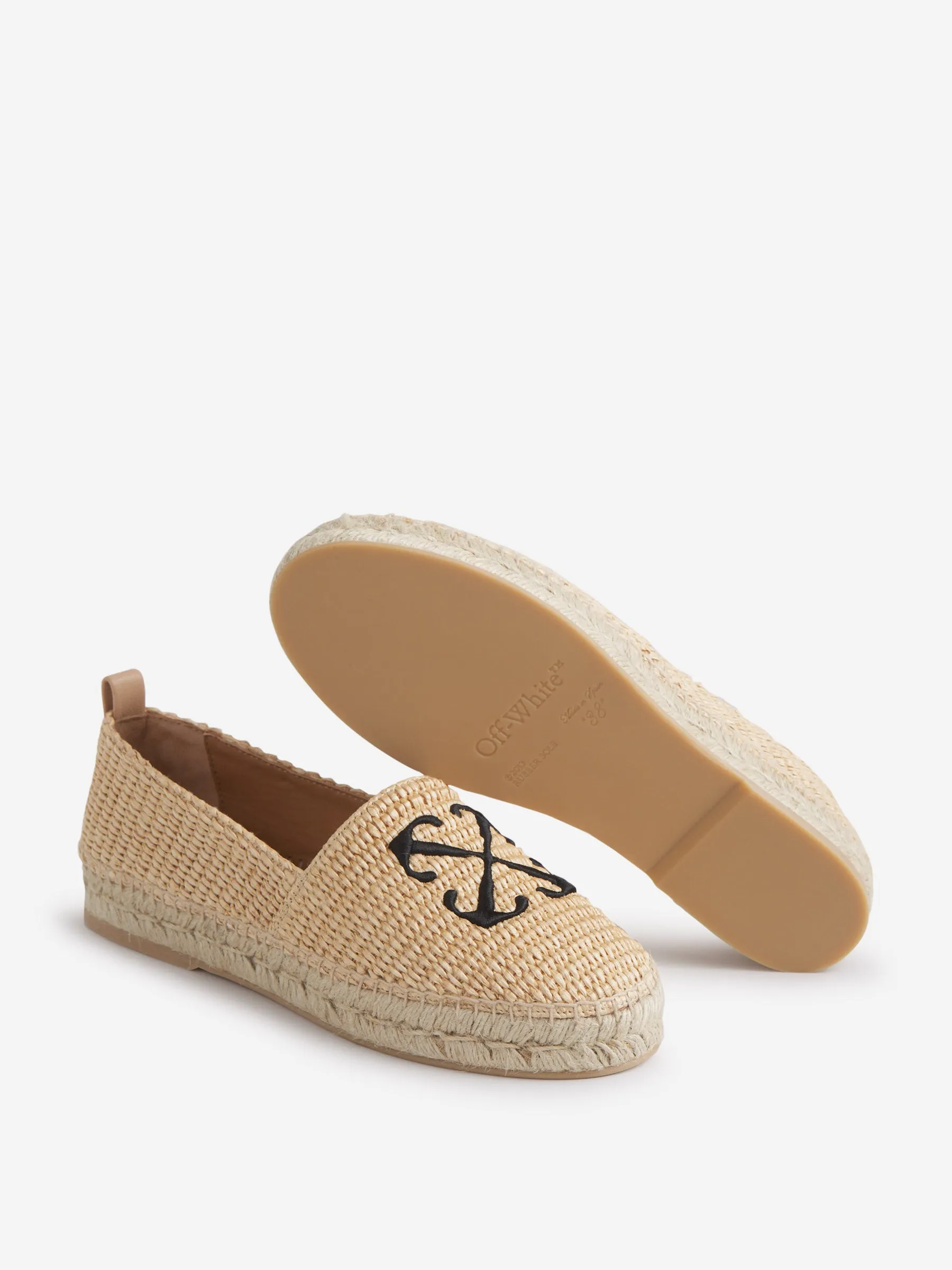 Arrow Raffia Espadrilles