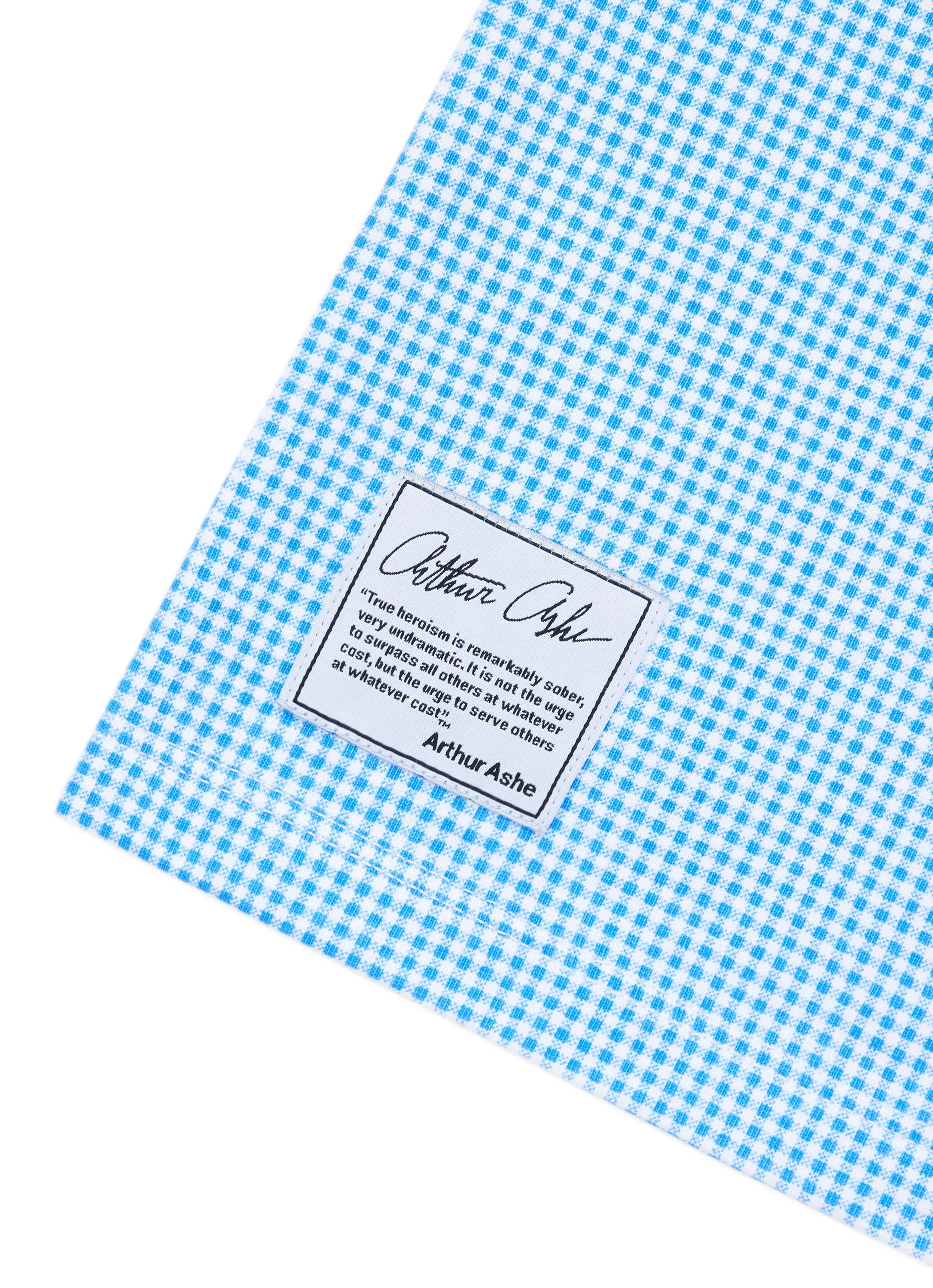 Arthur Ashe Gingham Icon Polo