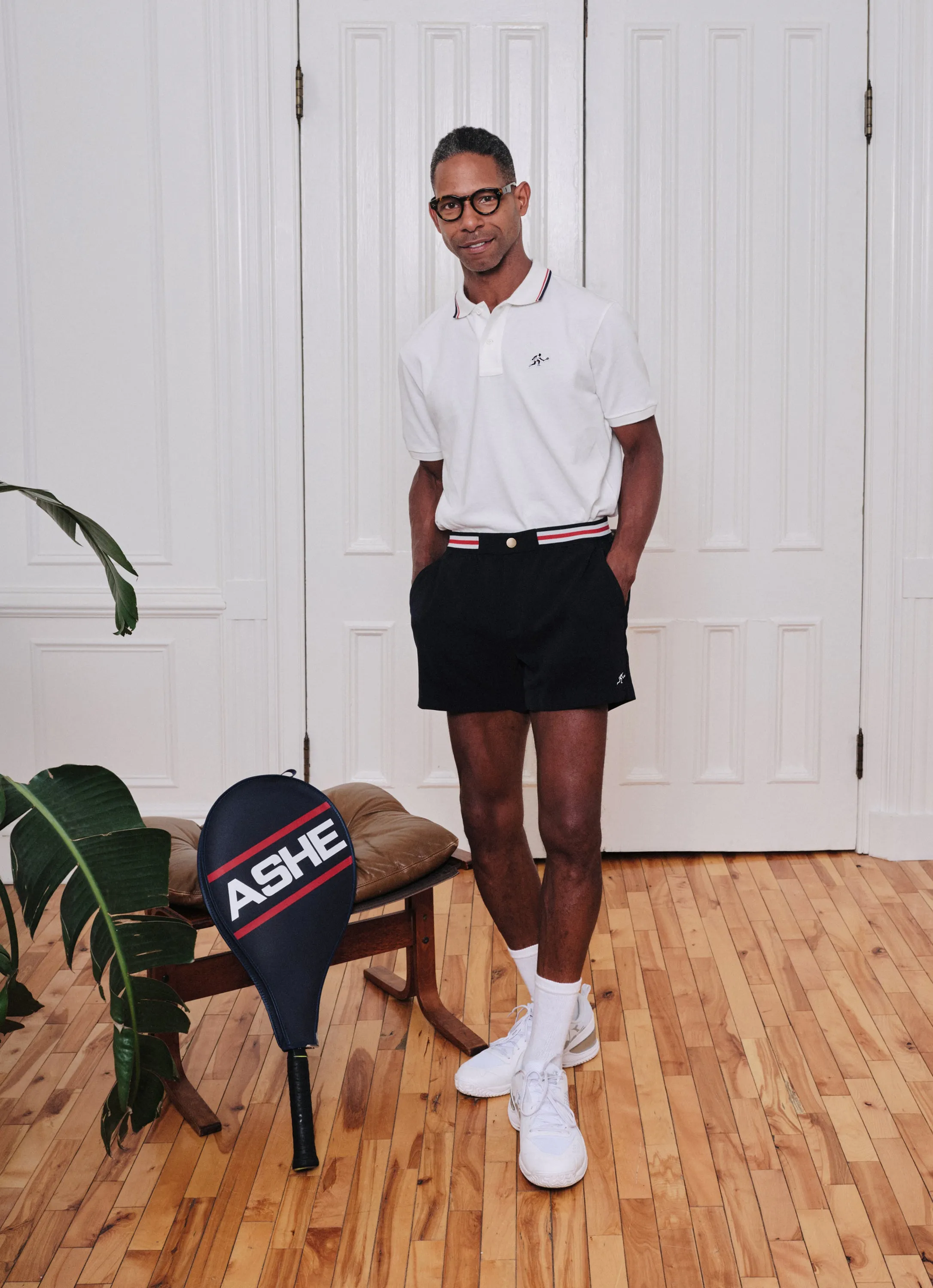 Arthur Ashe Tipped Icon Polo