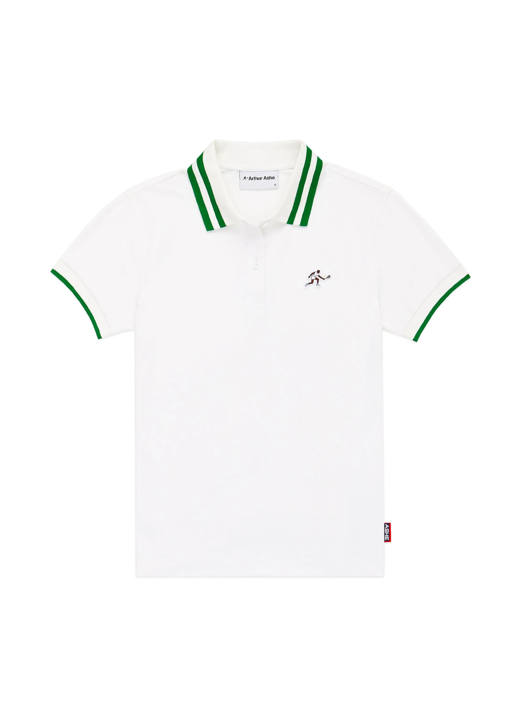 Arthur Ashe Women’s Performance Piqué Tipped Polo