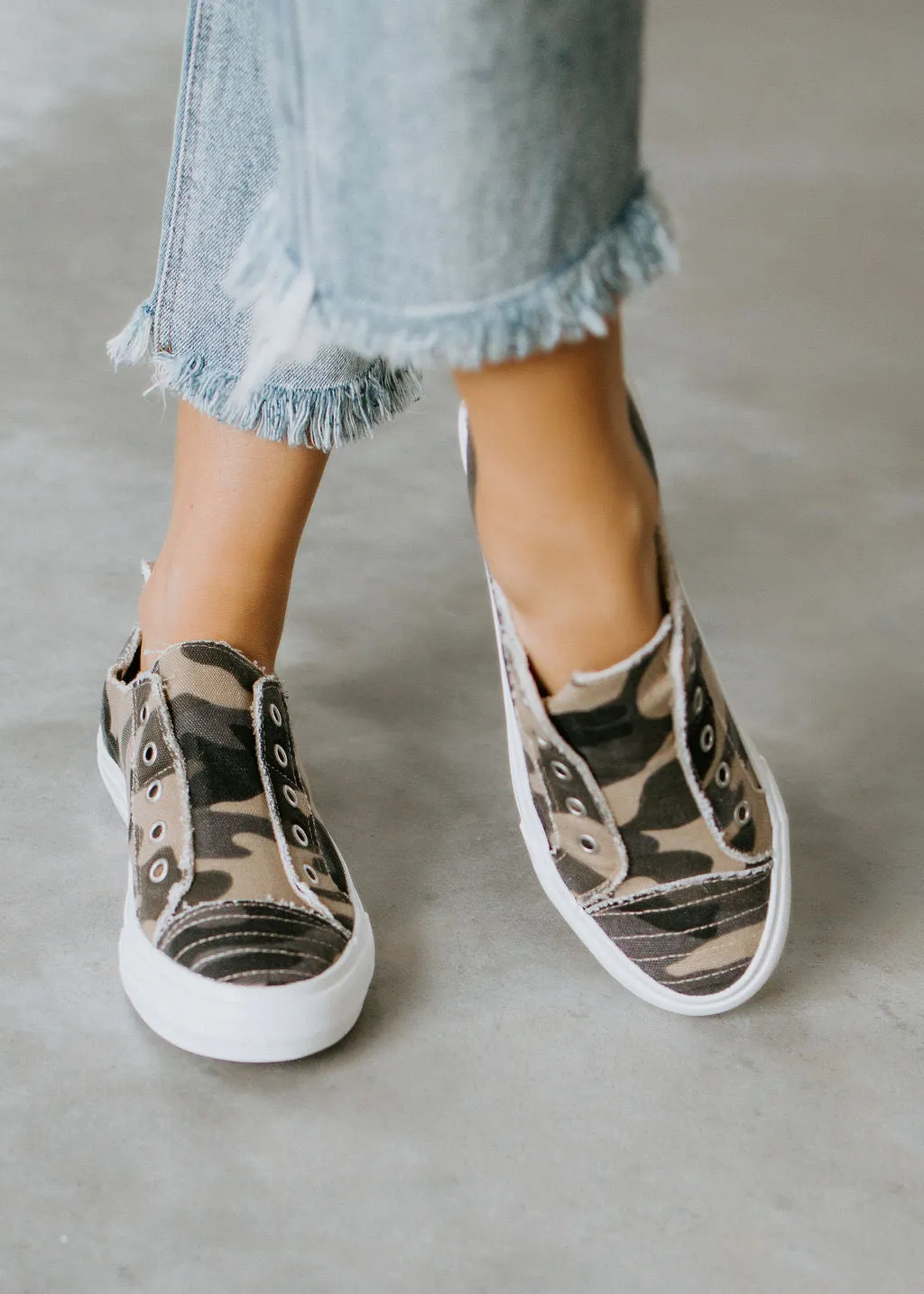 Ashlee Camo Sneakers FINAL SALE