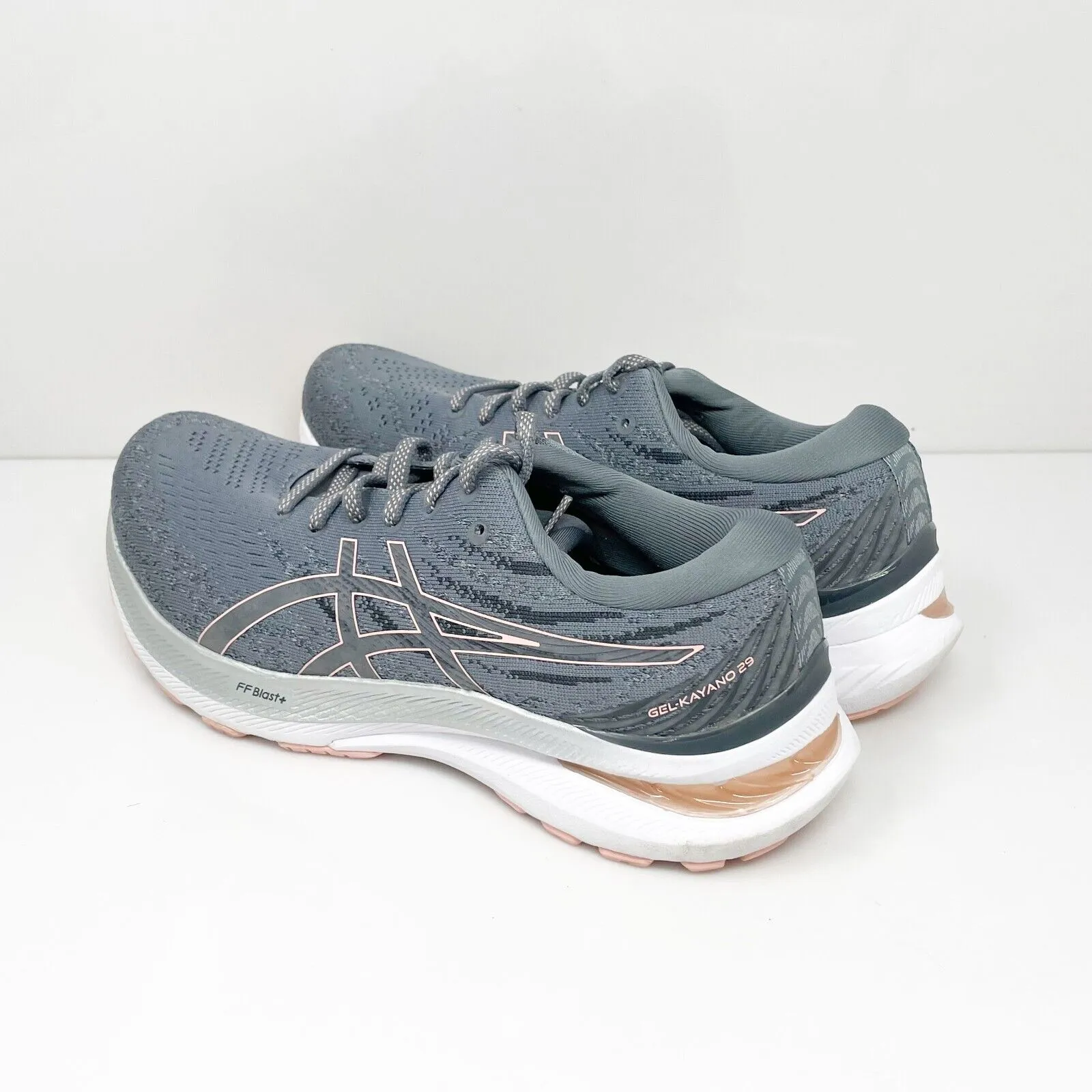 Asics Womens Gel Kayano 29 1012B272 Gray Running Shoes Sneakers Size 9