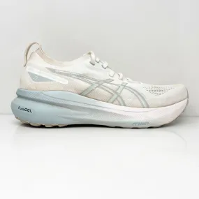 Asics Womens Gel Kayano 31 1012B794 White Running Shoes Sneakers Size 10