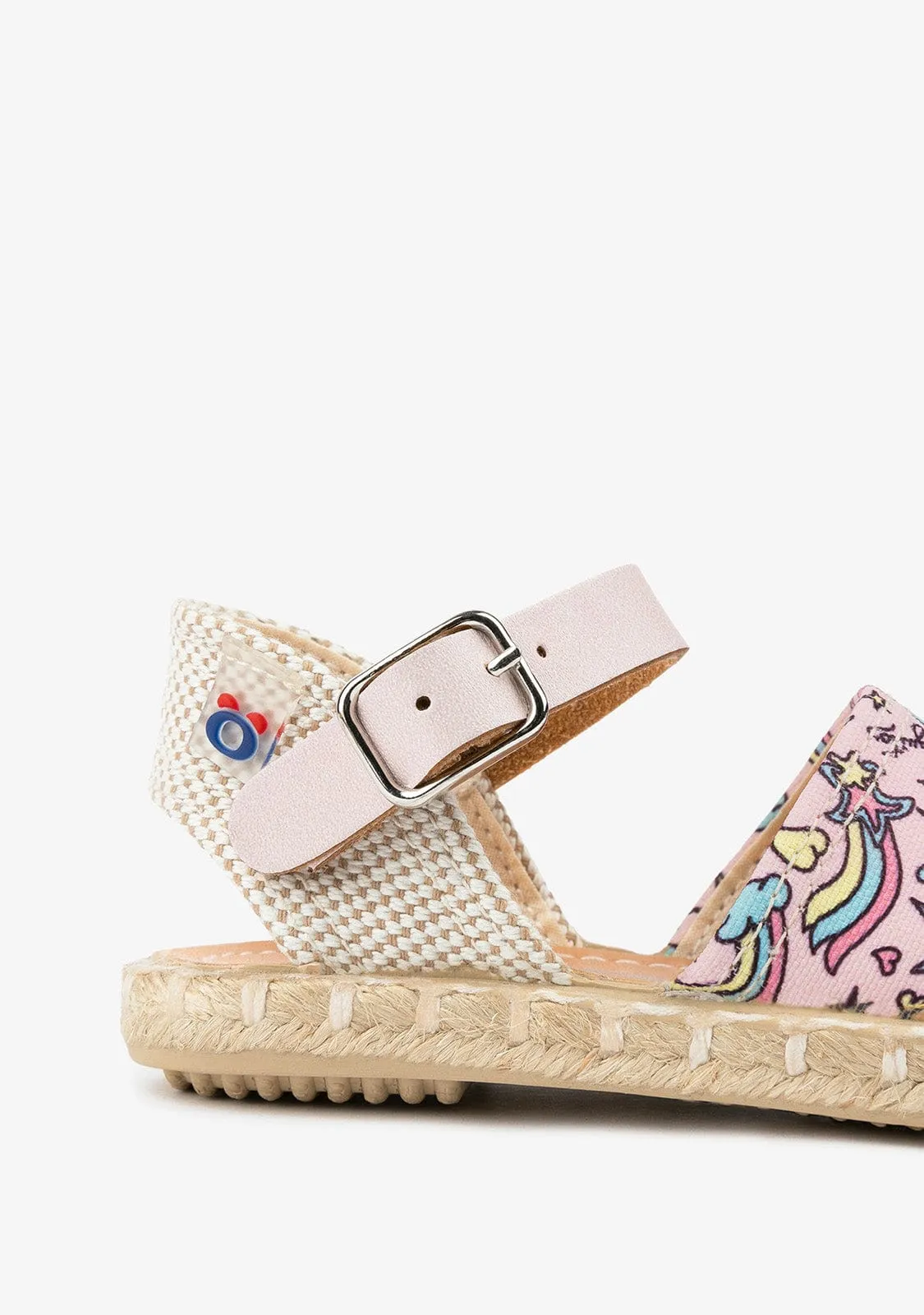 Baby's Unicorn Print Espadrilles