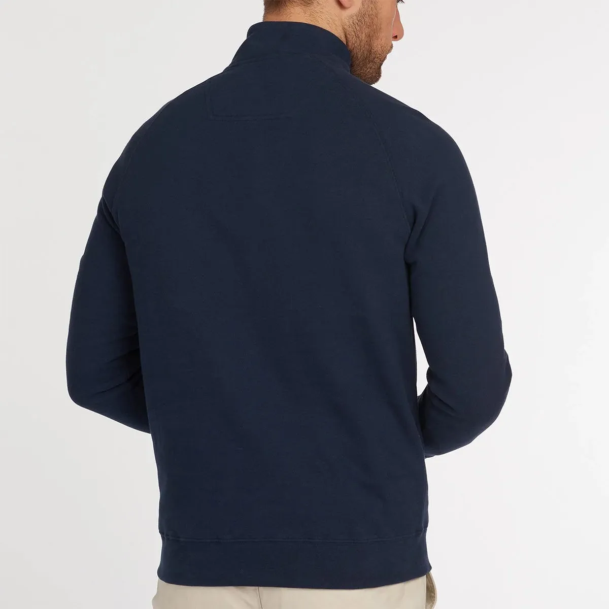 Barbour navy half snap sweatshirt - Buy now at (store name).