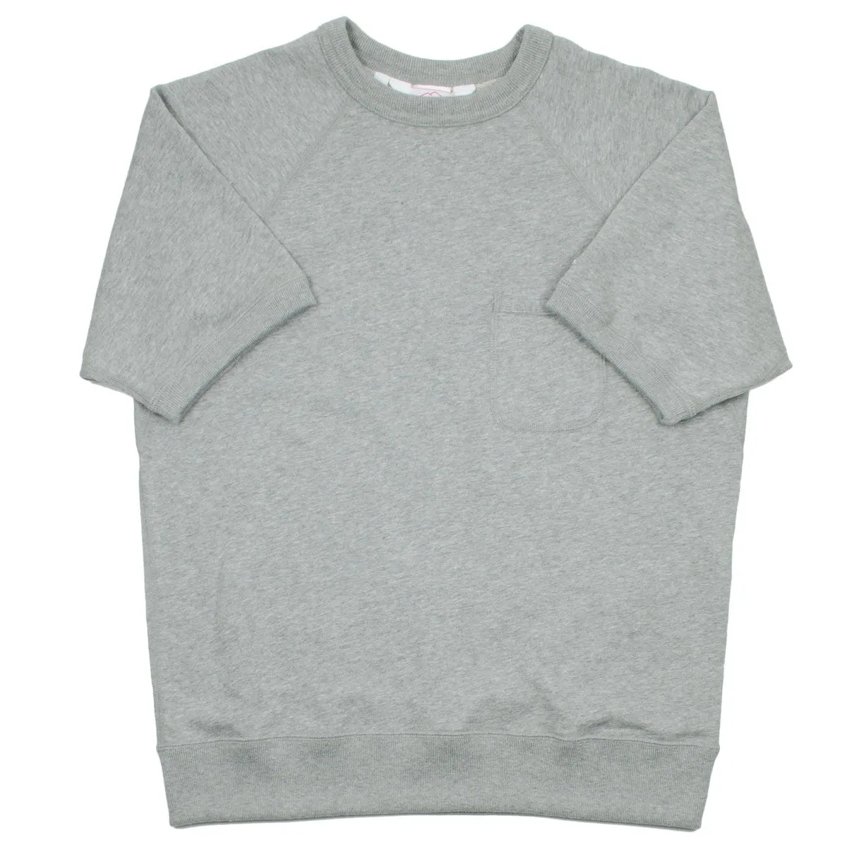 Battenwear Short-sleeve Reach-Up Sweatshirt Grey - Shop Now!