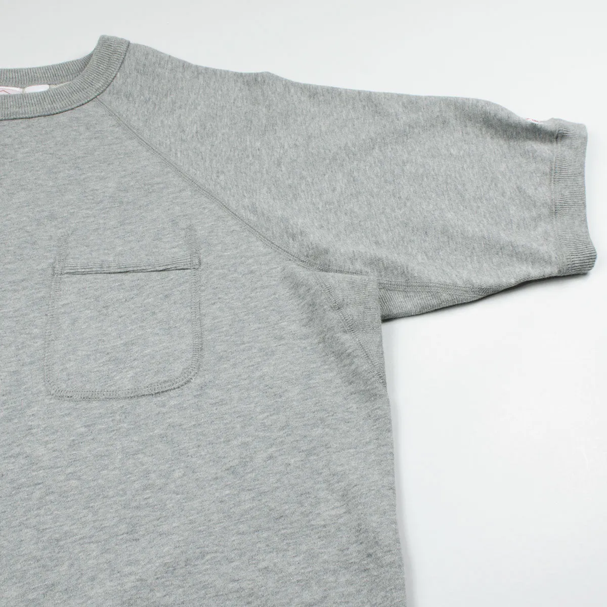 Battenwear Short-sleeve Reach-Up Sweatshirt Grey - Shop Now!