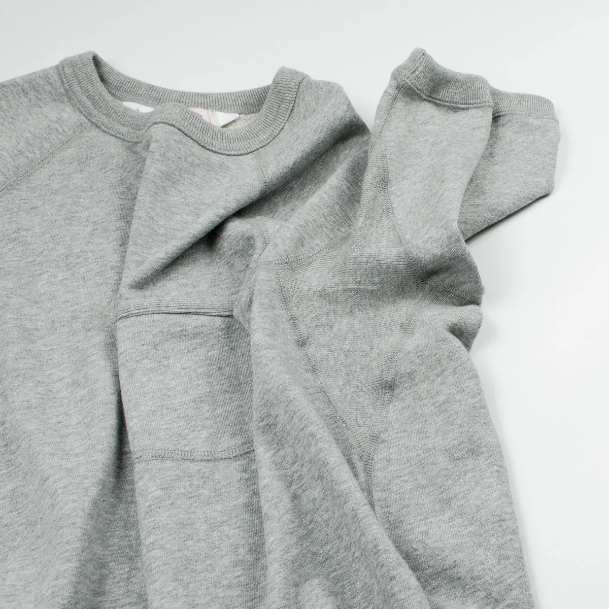 Battenwear Short-sleeve Reach-Up Sweatshirt Grey - Shop Now!