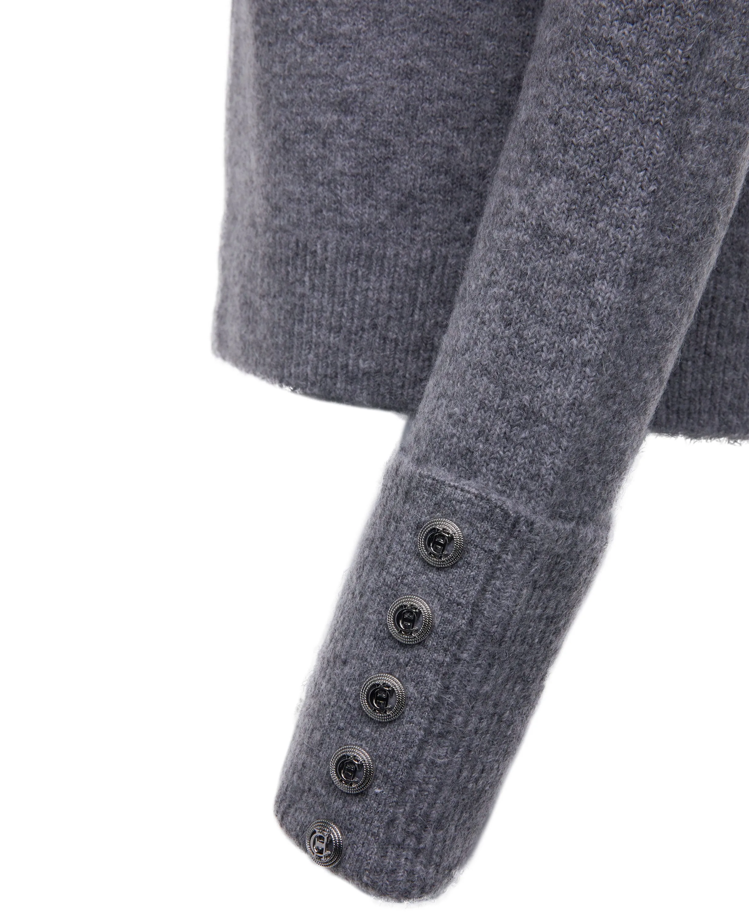 Beatrice Knit                             Dark Grey Marl