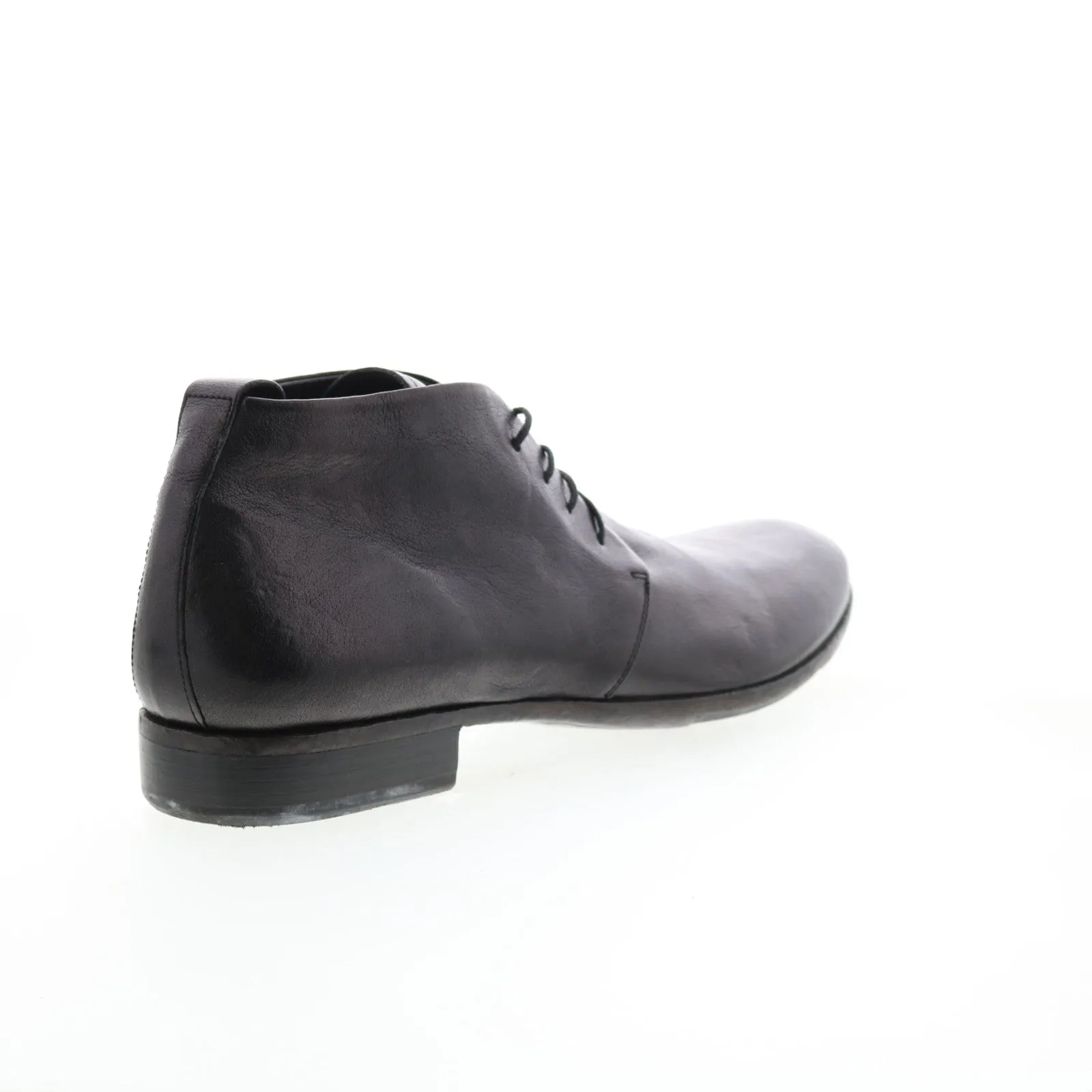 Bed Stu Men's Black Leather Lace Up Chukka Boots Terrence F414070