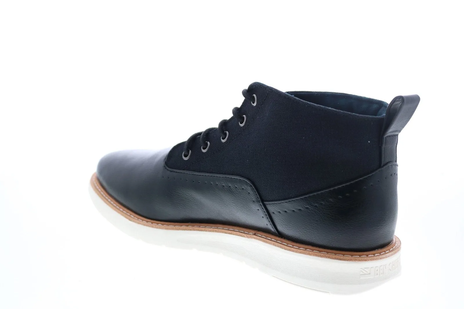 Ben Sherman Men's Black Casual Chukka Boots - BNMS19011