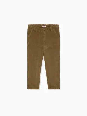 Biscuit Reinaldo Corduroy Boy Trousers