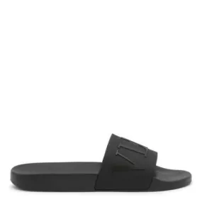 Black Letter Slippers