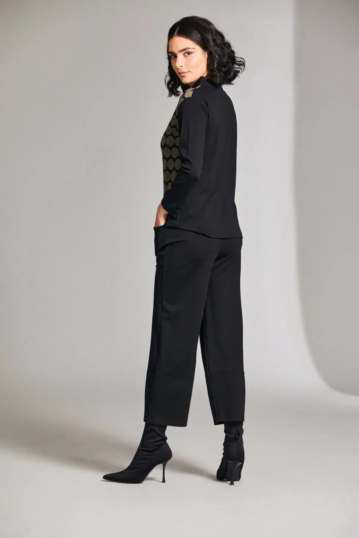 Black Slouch Trousers