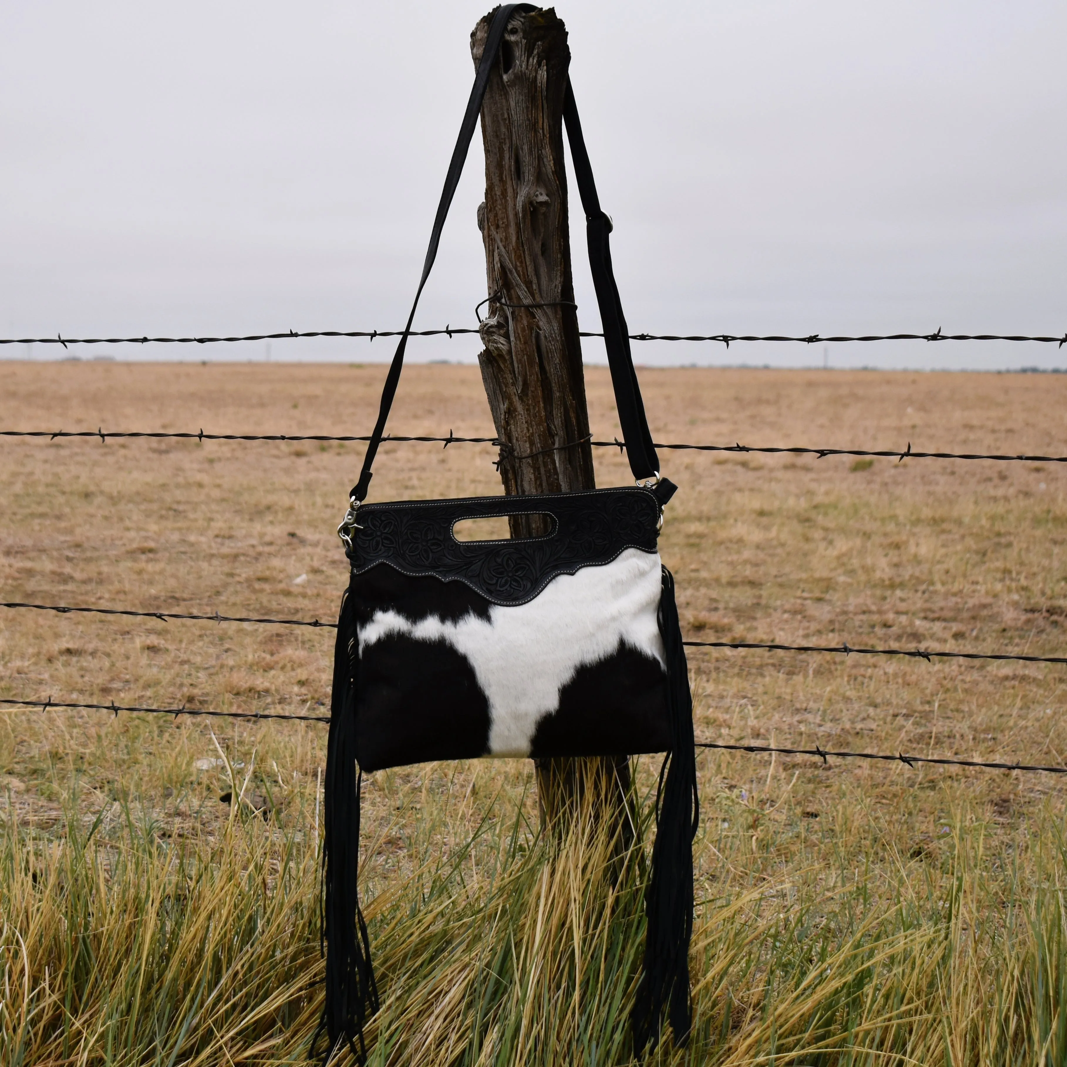 Black Viceroy Fringe Bag*