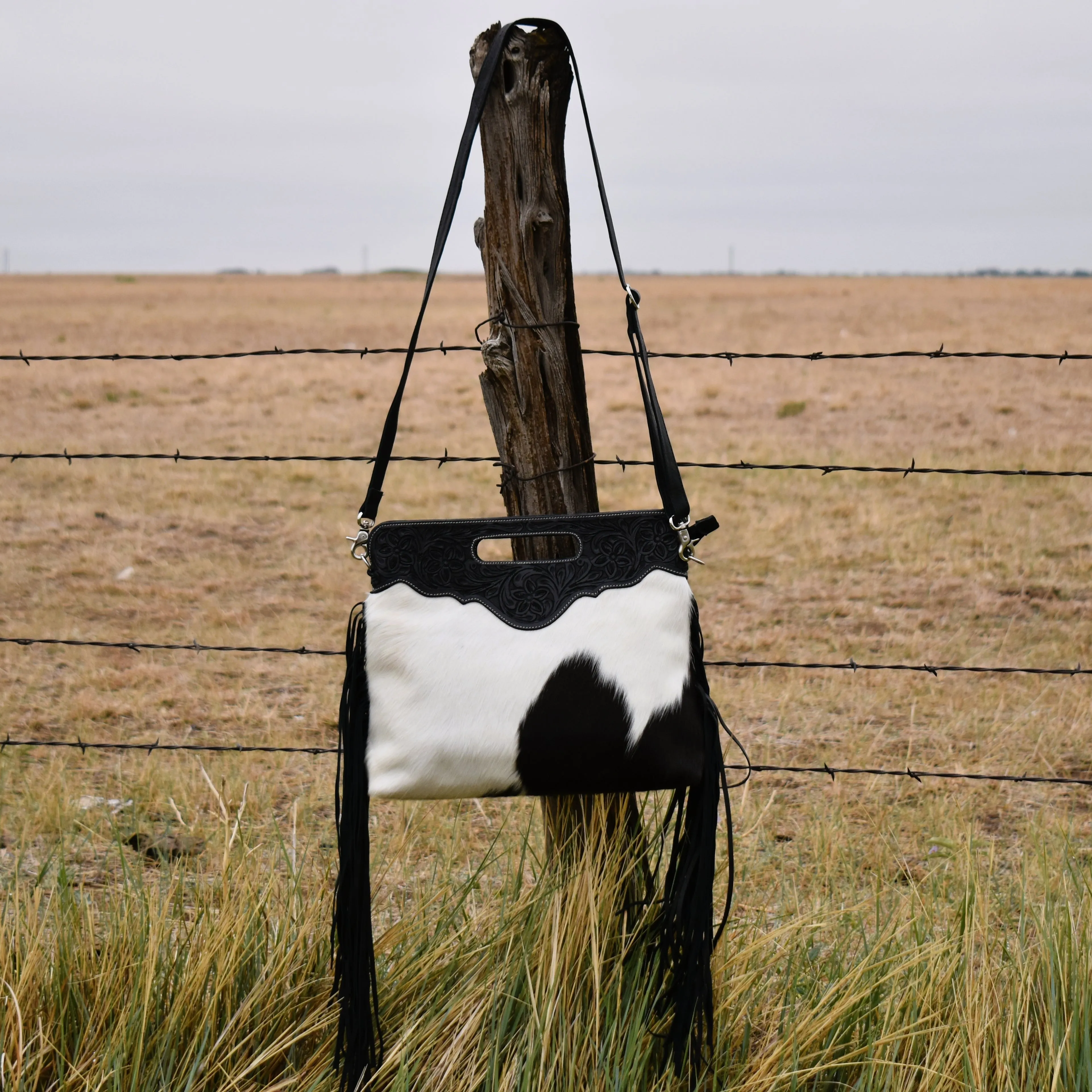 Black Viceroy Fringe Bag*