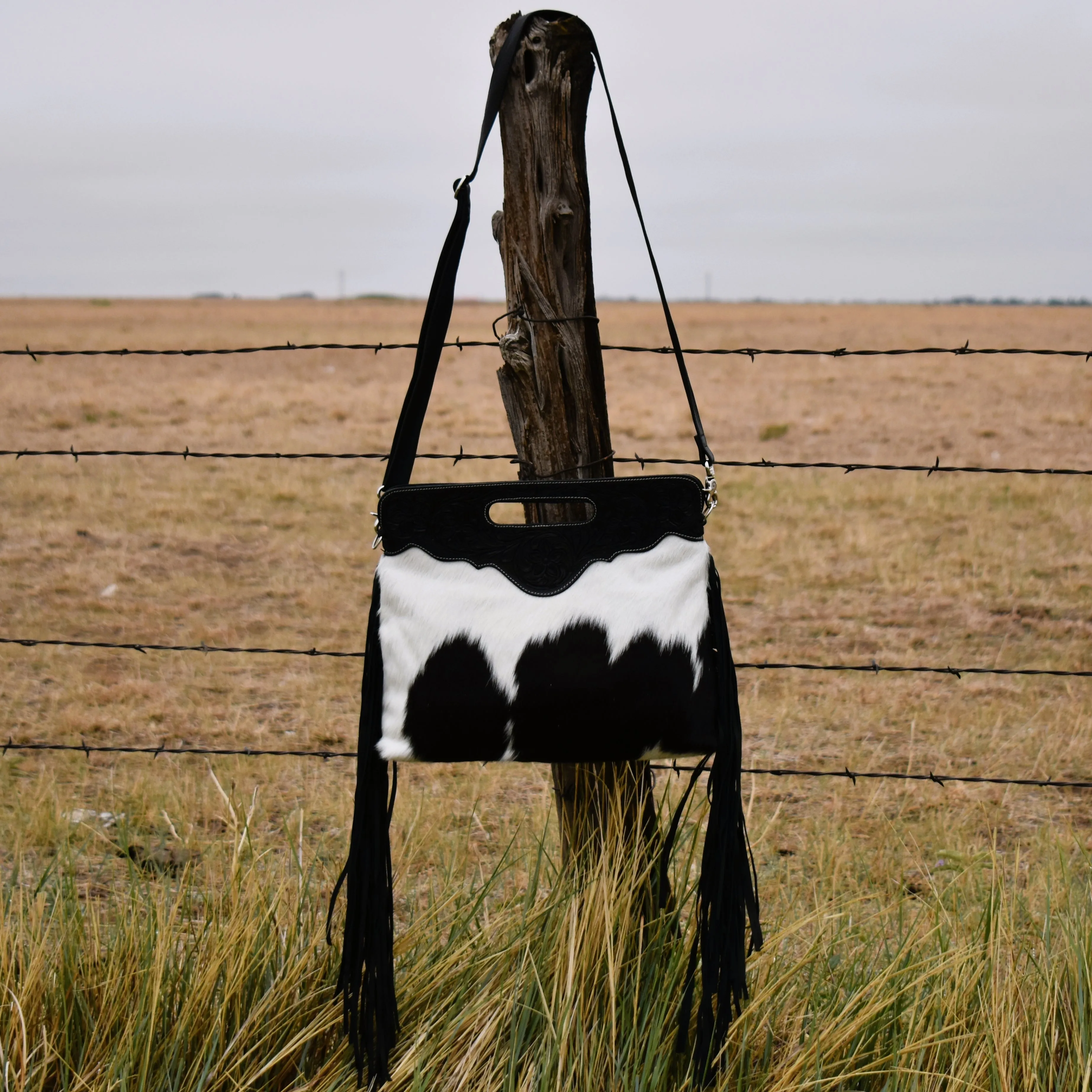 Black Viceroy Fringe Bag*