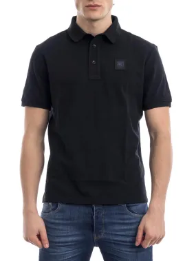 Blue Men's Polo Shirt 23sblut02429 006542 Black