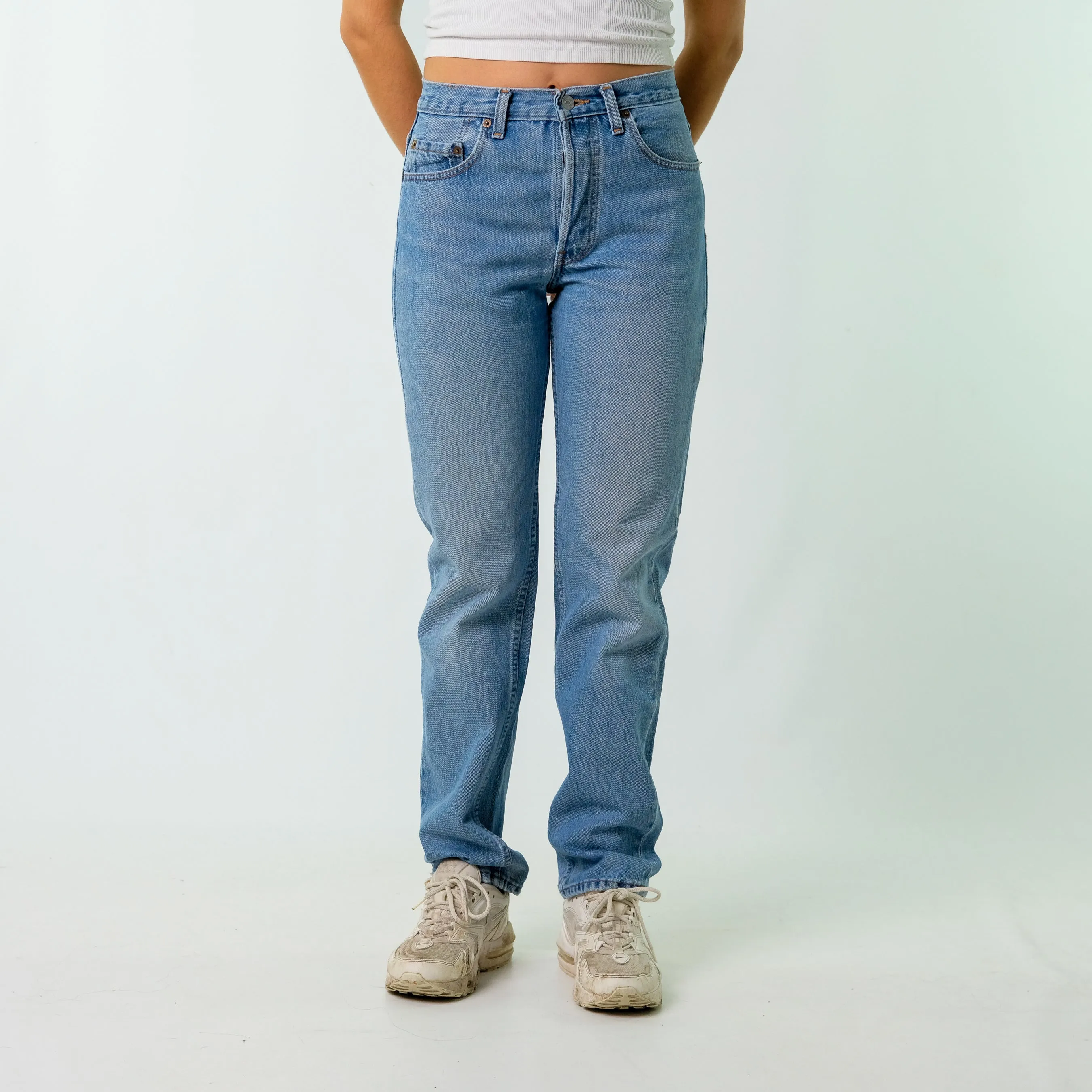 Blue y2ks Levi's Denim Jeans Baggy Pants (28x32)