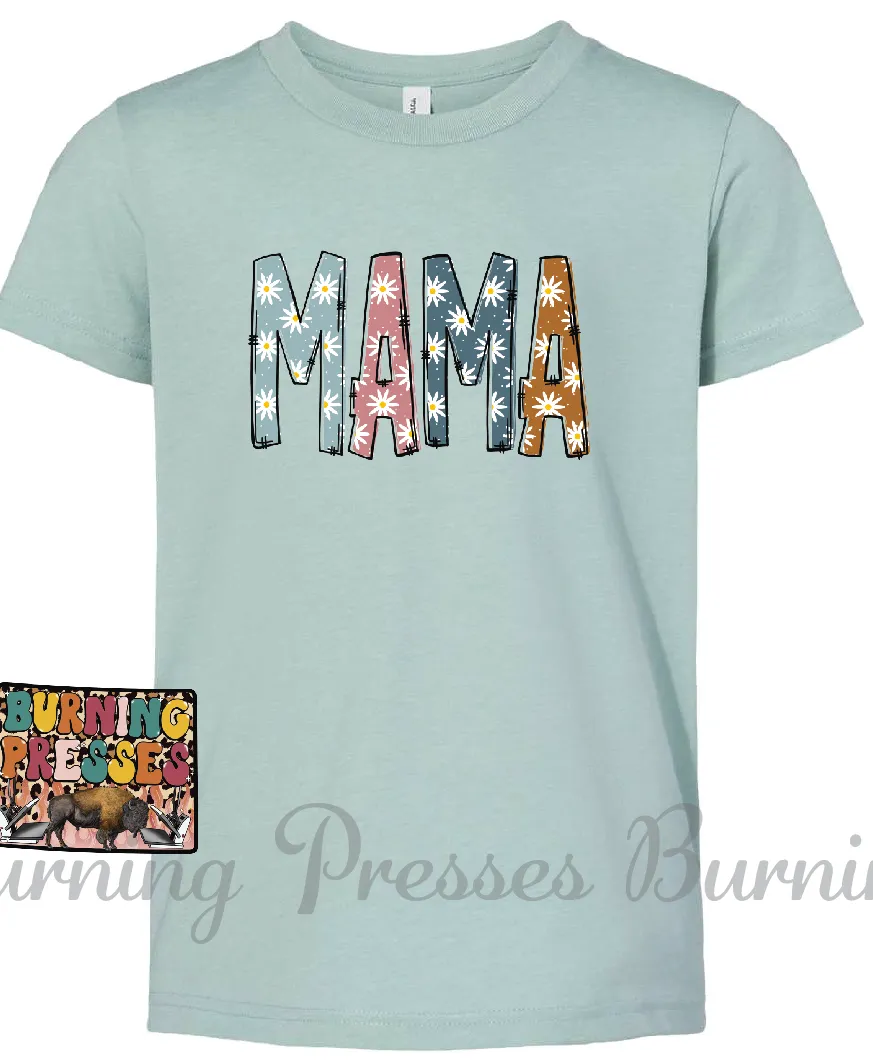 Boho Daisy Sublimation Transfer - 1472 MAMA