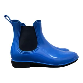 Blue Ankle Boots - Size 10 - Flat Style
