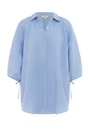 BOTEH La Ponche Shirt, Cornflower