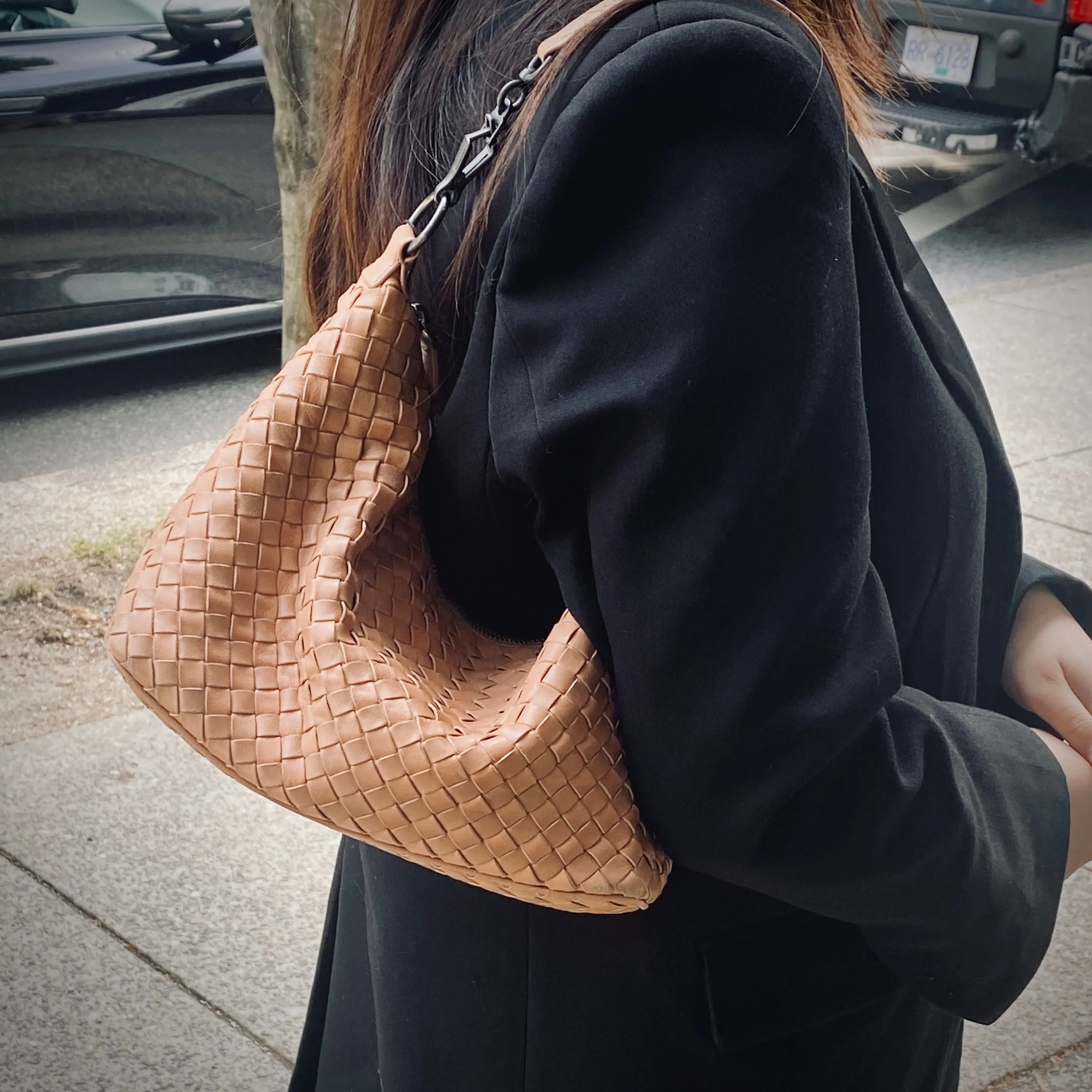 Bottega Veneta Intrecciato Nappa Shoulder Bag