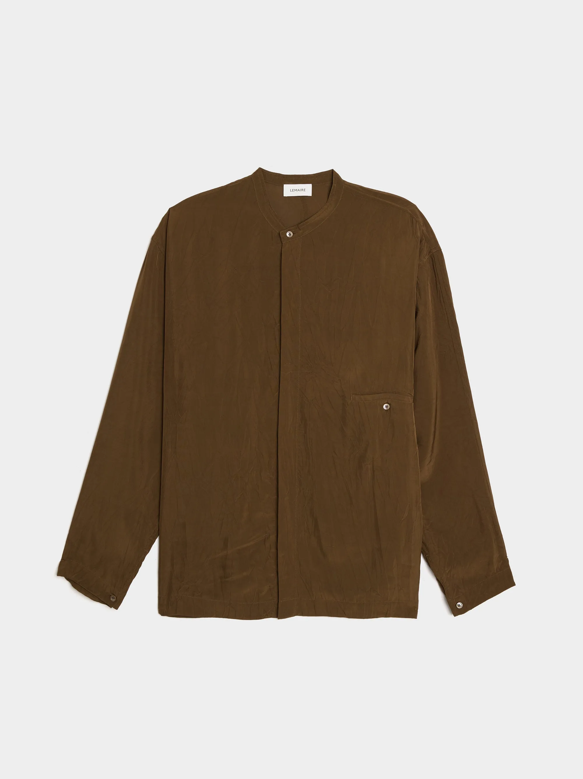 Dark Tobacco Boxy Shirt