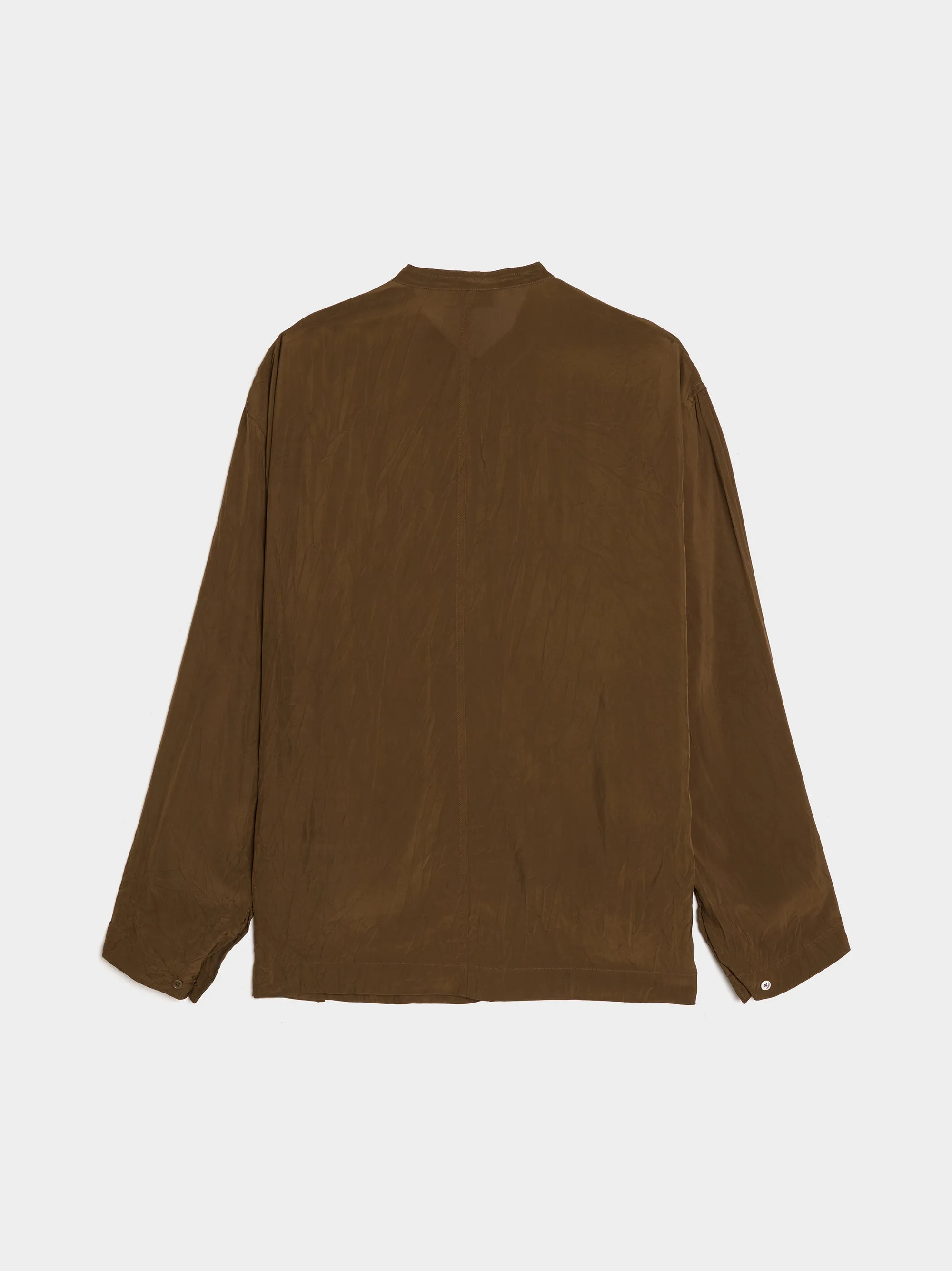 Dark Tobacco Boxy Shirt